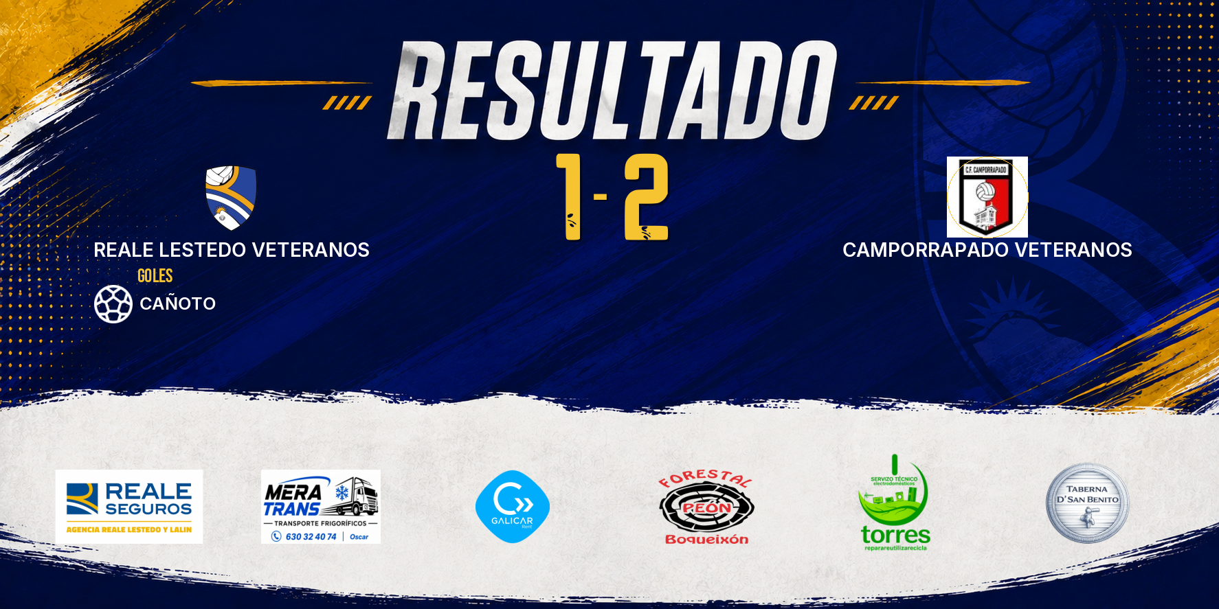 Resultado vs Camporrapado Veteranos (1-2)